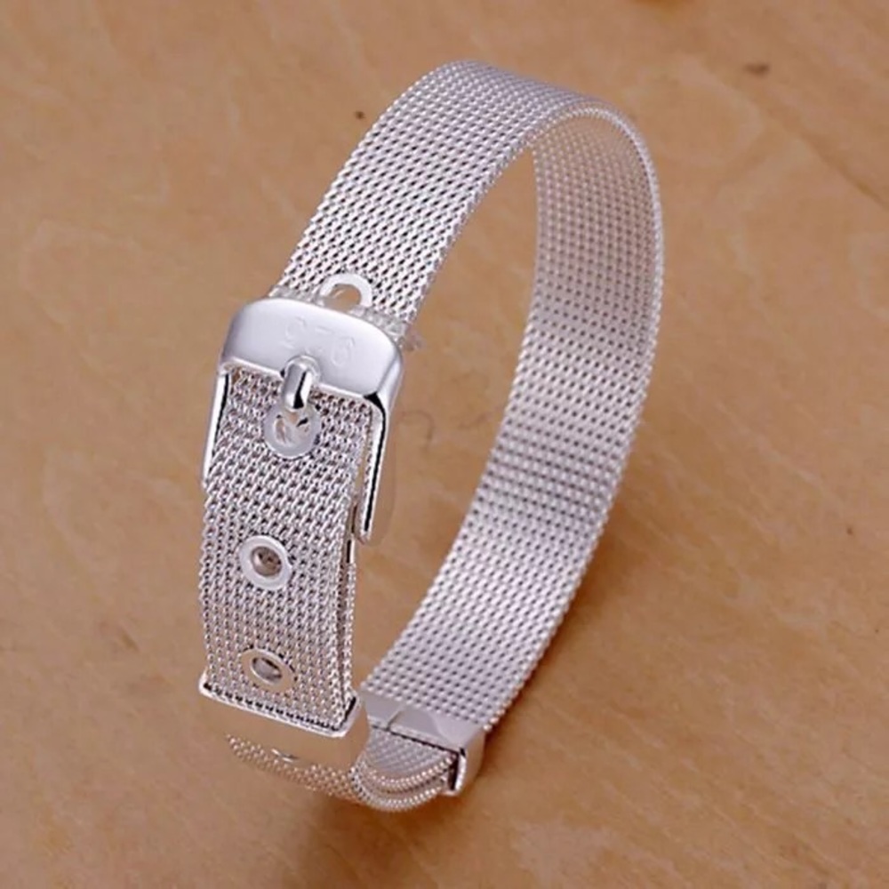 925 SS Belt Bracelet - Picture 3 of 3